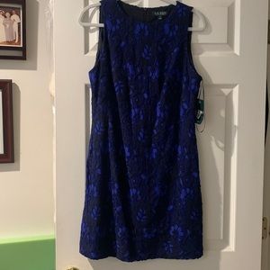 Ralph Lauren dress  Dark Navy/royal blue lace